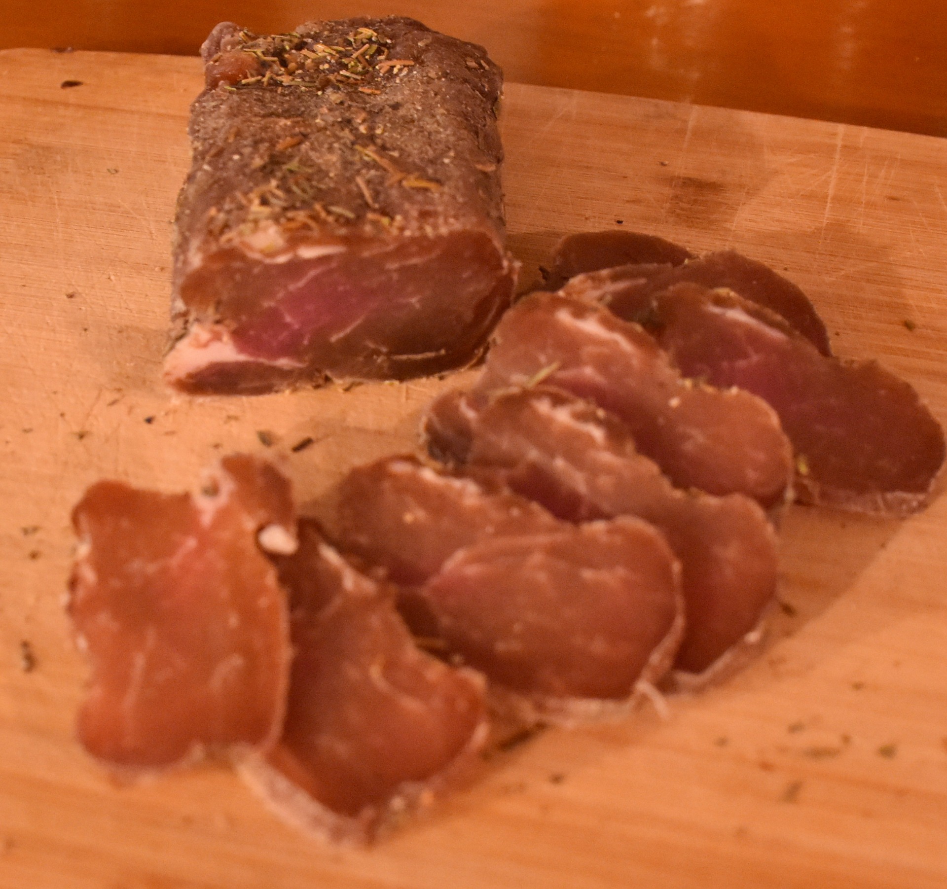 Filet mignon seché